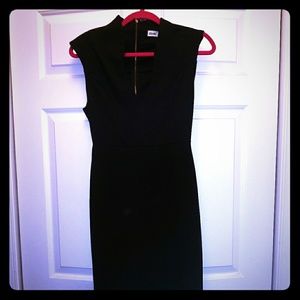 Black cocktail dress